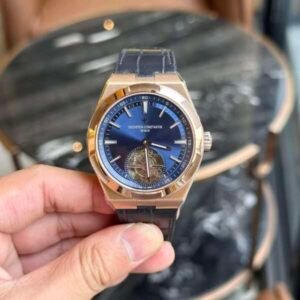 Vacheron Constantin Overseas Tourbillon 6000V Rose Gold Watch 42.5mm